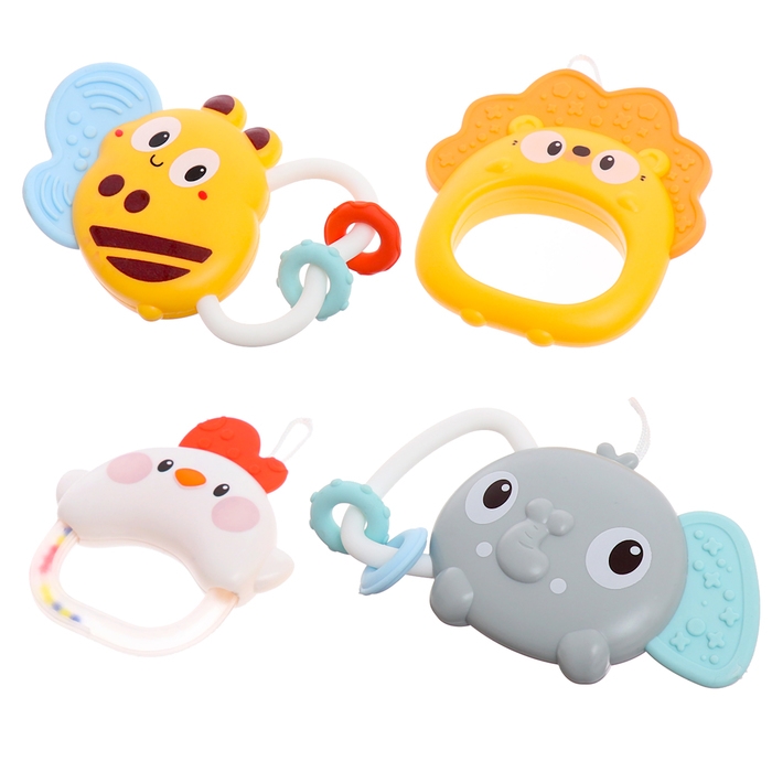 Мобиль музыкальный &laquo;Песенки совушки&raquo;, на батарейках, цвет голубой