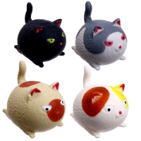 Мялка &laquo;Котик&raquo; с пастой, цвета МИКС