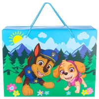 Пакет-коробка, 40 х 30 х 15 см, упаковка, Щенячий патруль Пакет-коробка, 40 х 30 х 15 см, упаковка, Щенячий патруль