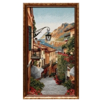 Гобеленовая картина "Цветочная улица-2" 36*63 см Гобеленовая картина "Цветочная улица-2" 36*63 см