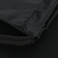 Мешок для обуви 420&times;340 мм, Calligrata &laquo;Стандарт&raquo;, (мягкий полиэстер, плотность 210 D), чёрный