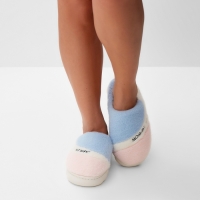 Тапочки женские, размер 38-39, розовый. голубой