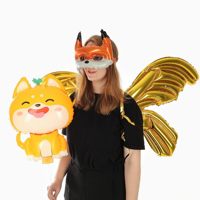 Набор фольгированных шаров &laquo;Карнавальный набор. Лисичка&raquo;, 3 шт.