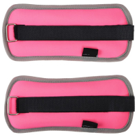 Утяжелители неопреновые ONLYTOP, 2 шт. х 0,25 кг, цвет розовый