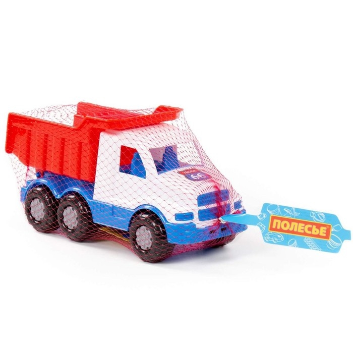 Автомобиль-самосвал «Гоша», цвет бело-синий Автомобиль-самосвал «Гоша», цвет бело-синий