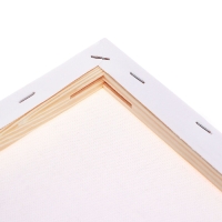 Холст на подрамнике, хлопок 100%, 1,6 х 25 х 30 см, акриловый грунт, среднезернистый, 380 г/м&sup2;