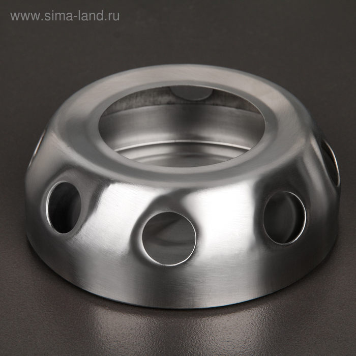 Подставка-подогрев из нержавеющей стали, 13,5&times;6,5 см, нержавеющая сталь