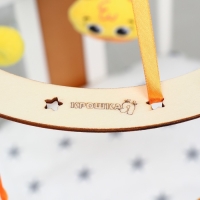 Набор для творчества. Подвеска для малышей своими руками виды &laquo;Зверята&raquo;, виды МИКС, Крошка Я