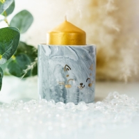 Горшок для цветов керамический с тиснением, кашпо «Котик», 8 х 7,5 см Горшок для цветов керамический с тиснением, кашпо «Котик», 8 х 7,5 см