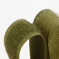 Липучка, 20 мм &times; 25 &plusmn; 1 м, цвет хаки