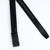 Ремень мужской, Великан, ширина 4 см, пряжка автомат, цвет чёрный Ремень мужской, Великан, ширина 4 см, пряжка автомат, цвет чёрный