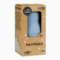 Развивающая игрушка &laquo;Мишка-матрешка&raquo;, пищевой силикон, Mum&Baby