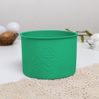 Набор силиконовых форм для выпечки на пасху &laquo;ХВ&raquo; зеленые, 3 шт.