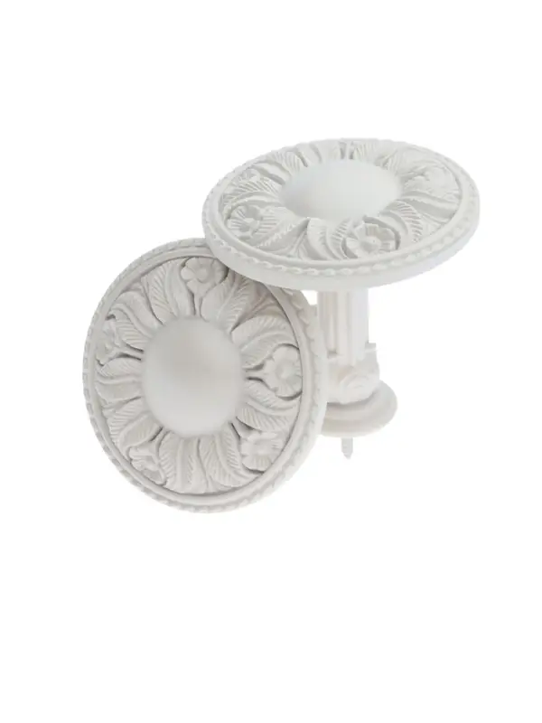 Крючок для штор CAPPIO KS031, d=95 мм, цвет белый, 2 шт