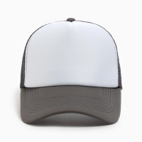 Бейсболка с сеткой MINAKU, цвет серый, размер 56-58 Бейсболка с сеткой MINAKU, цвет серый, размер 56-58