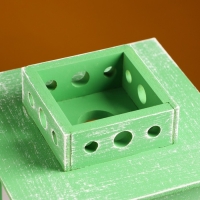 Кашпо деревянное "Фонарь. Прованс" 17х17х31 см Зелёный Кашпо деревянное "Фонарь. Прованс" 17х17х31 см Зелёный