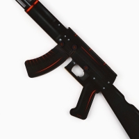 Деревянное оружие, детское сувенирное &laquo;Карбон&raquo;, автомат, 72,3 х 17,7 см