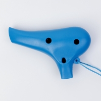 Окарина Music Life 12 отверстий, синяя, 15,5 х 10 х 4,3 см Окарина Music Life 12 отверстий, синяя, 15,5 х 10 х 4,3 см