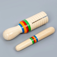 Музыкальный инструмент Гуиро Music Life трещотка, 13 х 3,5 см Музыкальный инструмент Гуиро Music Life трещотка, 13 х 3,5 см