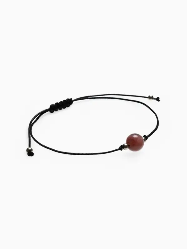 Браслет-оберег &laquo;Нить судьбы&raquo; шар №8 (неделимая фасовка 12 шт., цена за шт.), цветной в золоте