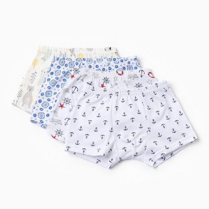 Трусы боксеры для мальчика, цвет микс, рост 80 см (24) Трусы боксеры для мальчика, цвет микс, рост 80 см (24)