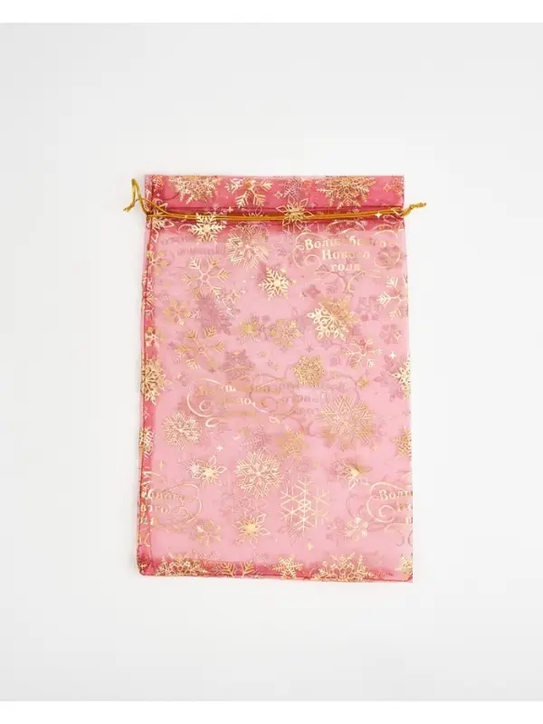 Мешочек подарочный органза &laquo;Волшебного Нового года!&raquo;, 20 &times; 30 см