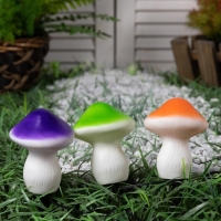 Садовый светильник на солнечной батарее «Грибы», 21 см, 3 LED, свечение тёплое белое Садовый светильник на солнечной батарее «Грибы», 21 см, 3 LED, свечение тёплое белое