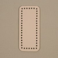 Донце для сумки, прямоугольное, 18 × 8 × 0,3 см, цвет бежевый Донце для сумки, прямоугольное, 18 × 8 × 0,3 см, цвет бежевый