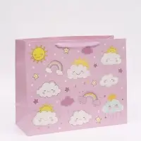 Пакет ламинированный &laquo;Милые облака&raquo;, XL  49 &times; 40 &times; 19 см