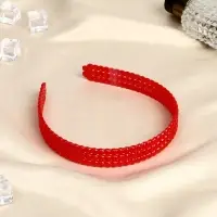 Ободок для волос &laquo;Дивина&raquo;, дорожки широкий, 1 см, МИКС