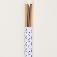 Кисть д/очищения ресниц 9,7(&plusmn;1)см нейлон/пластик белый пакет QF