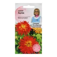 Семена цветов Цинния "Ацтек", 10 шт