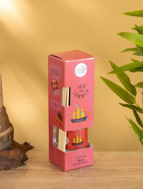 Диффузор Sea and Summer "Jade Orchid" орхидея 50 мл, 6 палочек