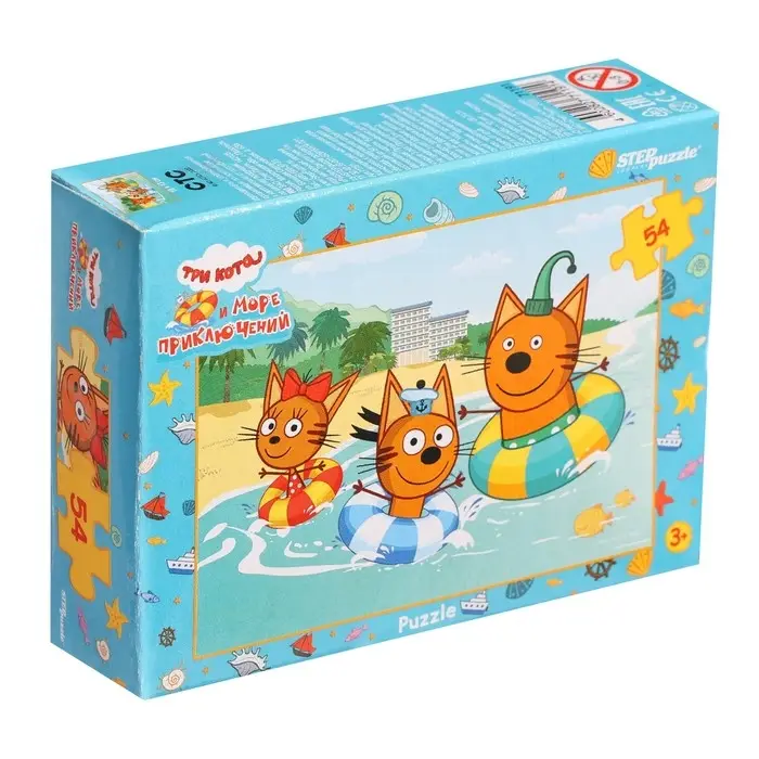 Пазл &laquo;Три кота&raquo;, 54 элемента