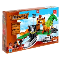 Конструктор Пираты &laquo;Бухта историй&raquo;, 234 детали