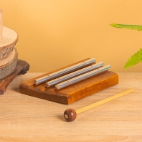 Сувенирный музыкальный инструмент "Ксилофон" махагон, алюминий, 18х9х3 см