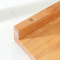 Доска разделочная с упором Adelica &laquo;Мастер шеф&raquo;, 36&times;26&times;1,8 см, пропитано минеральным маслом, берёза