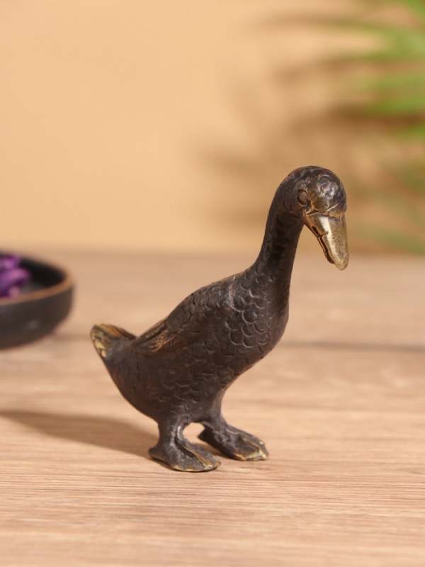 Сувенир бронза "Утка" 9х4х9 см