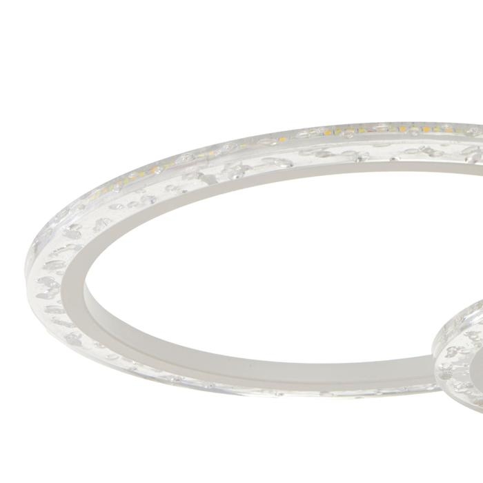 Люстра с ПДУ 71179/6 LED 144Вт диммер 3000-6000К белый 78,5х78,5х13,5 см BayerLux