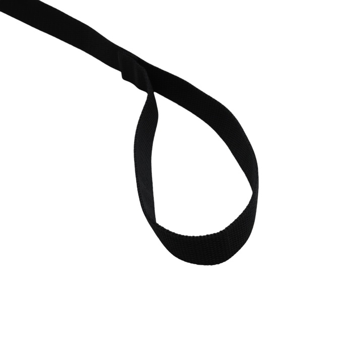 Поводок 3 м х 2,5 см, чёрный