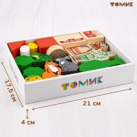 Конструктор &laquo;Первые сказки: Колобок, Курочка Ряба, Теремок&raquo;, 30 элементов