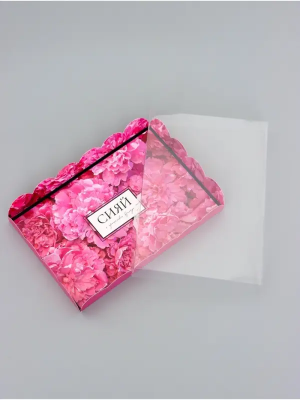 Коробка для печенья, &laquo;Сияй&raquo;, 22&times;15&times;3 см