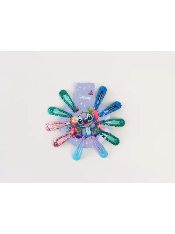 Заколка для волос 10 шт, Стич