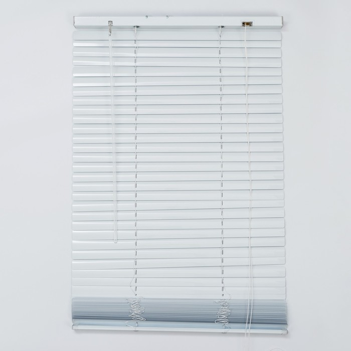 Жалюзи горизонтальные 50&times;160 см, цвет белый