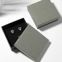 Коробочка подарочная под набор &laquo;Лофт&raquo;, 9&times;9 см, серая