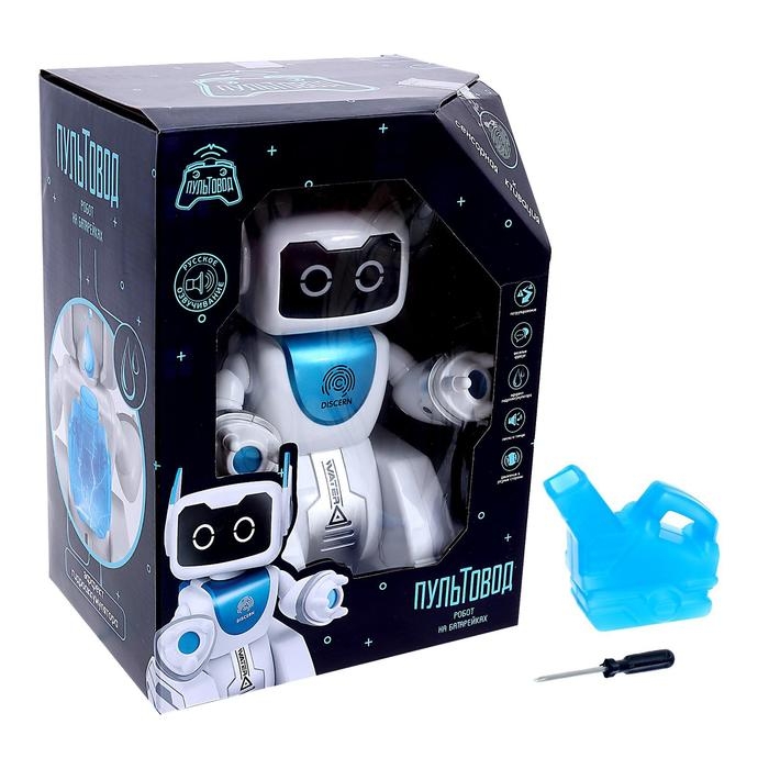 Робот интерактивный, радиоуправляемый &laquo;Вольт&raquo;, световые и звуковые эффекты, работает от батареек