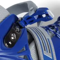 Коньки детские раздвижные BlackAqua, р. 30-33, для фитнеса, синие