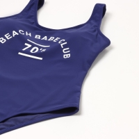 Купальник женский слитный MINAKU цвет синий, размер 42