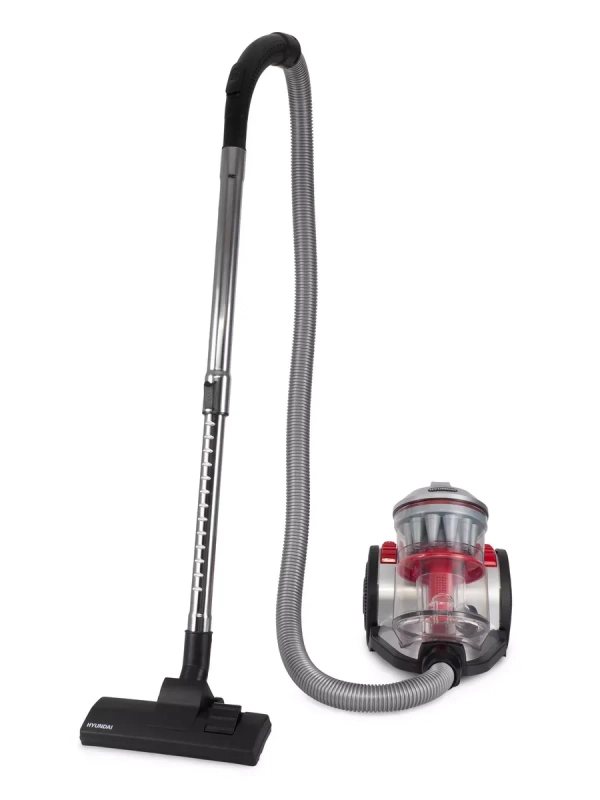 Пылесос HYV-C2950 2400Вт черный красный