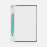 Набор White Shall, бело-бирюзовый